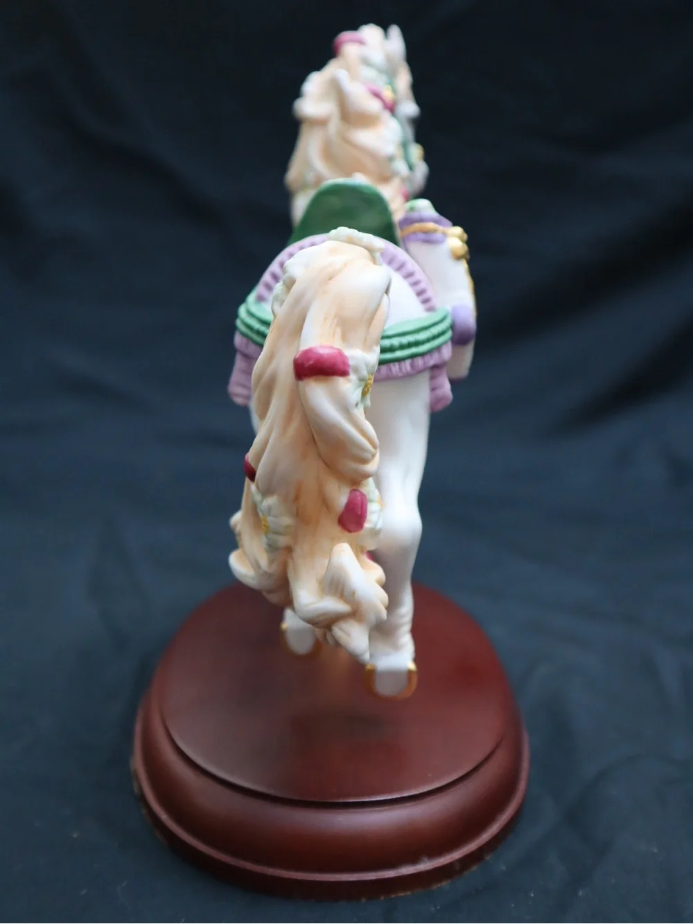 Lenox 1993 Carousel Christmas Horse Figurine